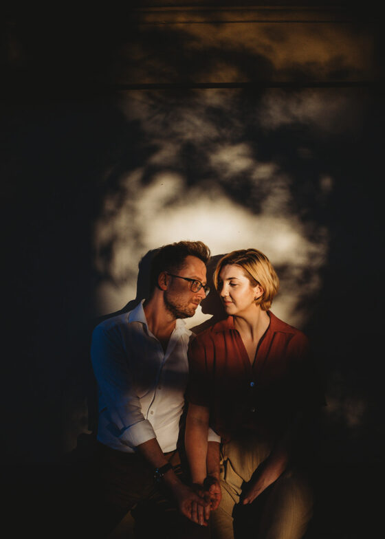 Sesja narzeczeńska w Białymstoku: Różanka i ogrody Pałacu Branickich