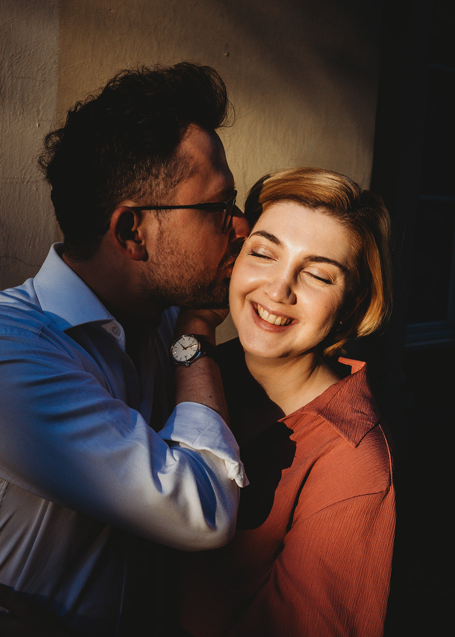 portret narzeczonych – sesja w Ogrodach Branickich