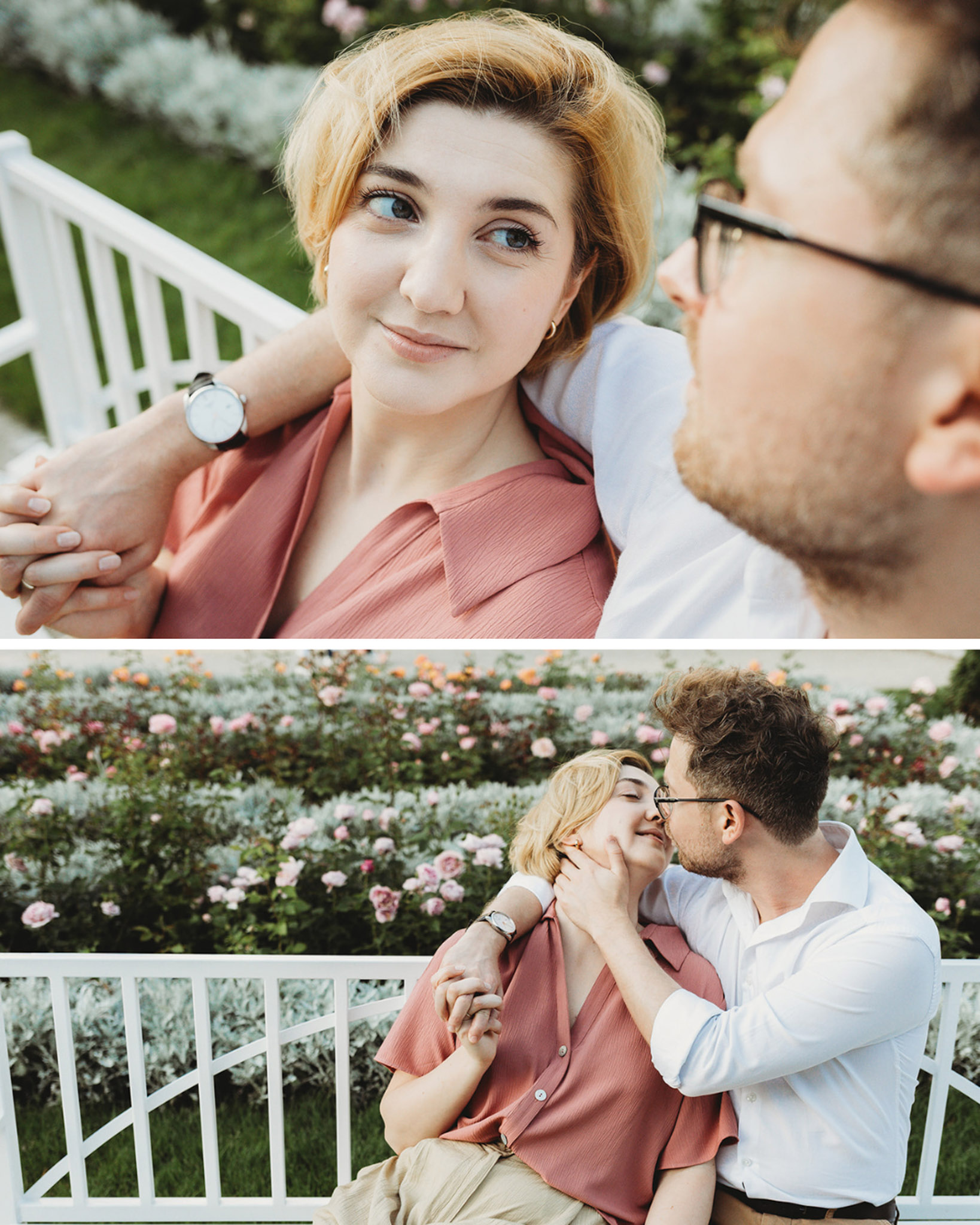 Sesja narzeczeńska Białystok – narzeczeni w nowej Różance